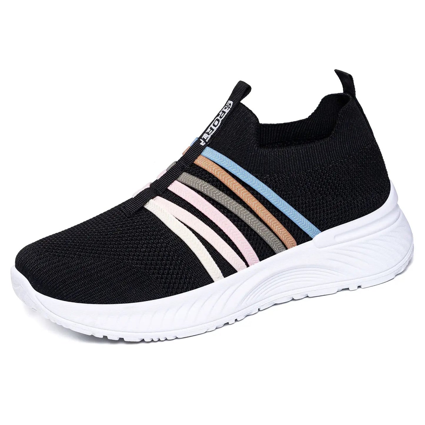 Summer New Breathable Flyknit Slip-On Casual Shoes by Dropshipman