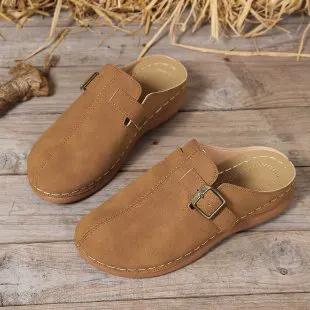 Lightweight Outdoor Casual Wedge Closed Toe Slippers For Women by Dropshipman