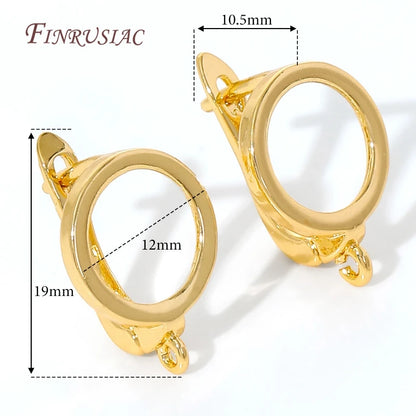 18K Gold Plated,Anti-Allergy Earring Hook Clasps,Supplies For Jewelry,Fasteners Earwires,Earrings Fixtures Accessories by All Mart Bristol Ltd