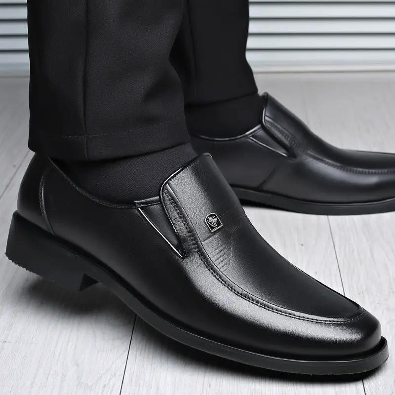 Breathable Leather Sandals Thin Hollow Soft Leather Men's Shoes by Dropshipman