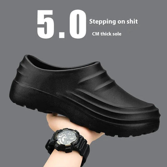 Waterproof Non-slip New All-inclusive Work Lightweight Platform Shoes by Dropshipman