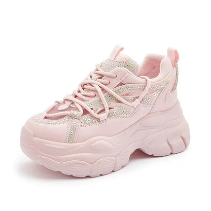 Thick Bottom Breathable Casual Daddy Shoes by Dropshipman