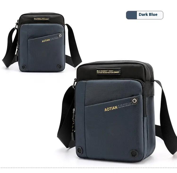 Men's Shoulder Tide Crossbody Outdoor Travel Waterproof Leisure Personalized Bag by Dropshipman