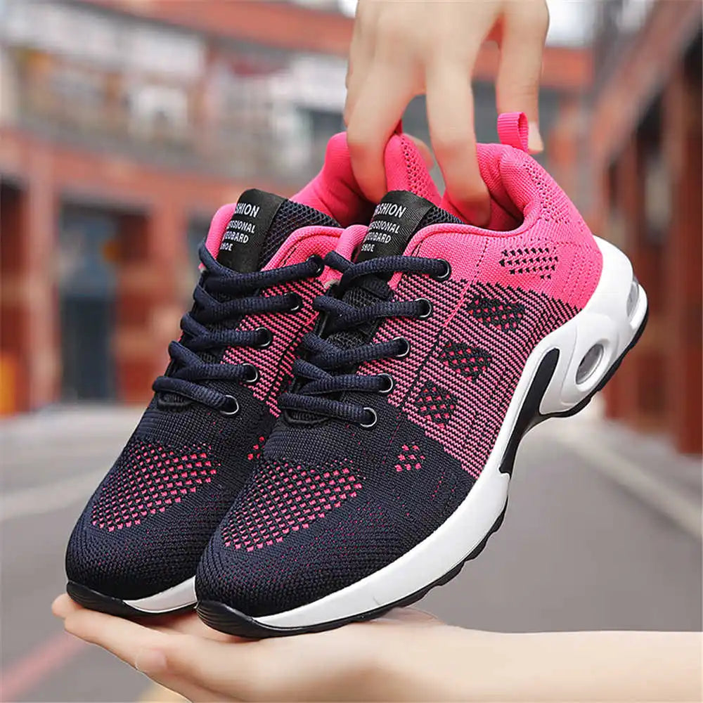 Magenta Increase Height Ladies Shoes With Short Heel Luxury Moccasins Woman Luxury Women's High Heel Sneakers Sport Tenise by All Mart Bristol Ltd