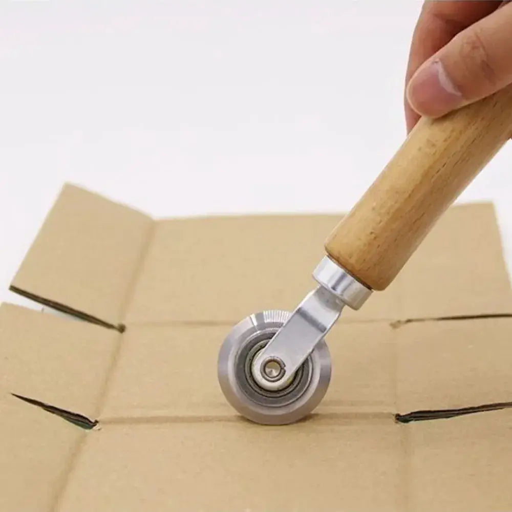 1 DIY Creasing Wheel - Craft Creasing Machine, Crease Creasing Tool, Home DIY, Ergonomic Handle by All Mart Bristol Ltd