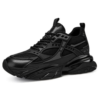 Autumn Winter Mesh Breathable Invisible Height-Boosting Casual Sneakers by Dropshipman