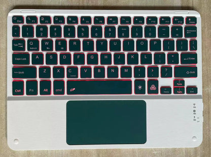 Bluetooth Keyboard With Touch For Mobile Phone Tablet Wireless Rechargeable by Dropshipman