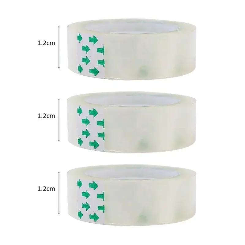 10/5/1 Rolls Premium Transparent Tape 0.8Cm 1.2Cm 1.8Cm Multifuntion High-Viscosity Adhesive Tape for Gift Wrapping Packing by All Mart Bristol Ltd