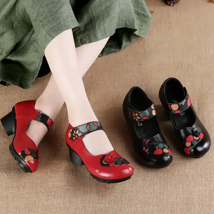 Wedges women luxury high quality designer shoes womens heels floral women concise shoes chaussures ete 2024 femme by All Mart Bristol Ltd