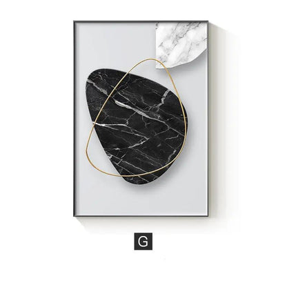 Abstract Geometric Canvas Painting Picture Home Decor Wall Poster by Dropshipman