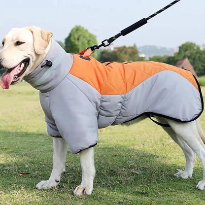 New Winter Dog Coat Waterproof Pet Clothes For Medum Large Dogs Warm Thicken Dog Vest Custome Labrador Jacket by Dropshipman