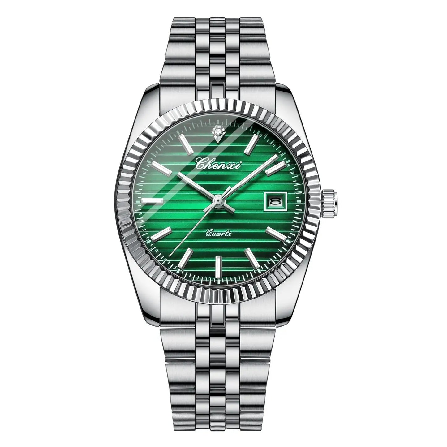 Business Calendar Luminous Waterproof Quartz Watch by Dropshipman