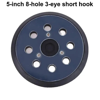 5-Inch 8-Hole Hook Loop Backing Pad for Orbital Sander, Compatible with Electric Polishers & Grinding Discs by All Mart Bristol Ltd