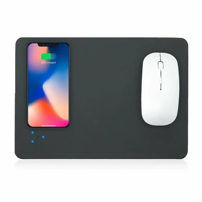 Aquarius Wireless Charging Pad for Mouse and Cell Phone charging, Black by Aquarius