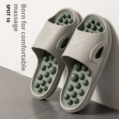 Ball Massage Sandals Bathroom Bath Non-slip Wear-resistant Anti-slip Bath Mat Pedicure by Dropshipman