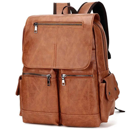 Men's Computer Bag Vintage Canvas Backpack by Dropshipman