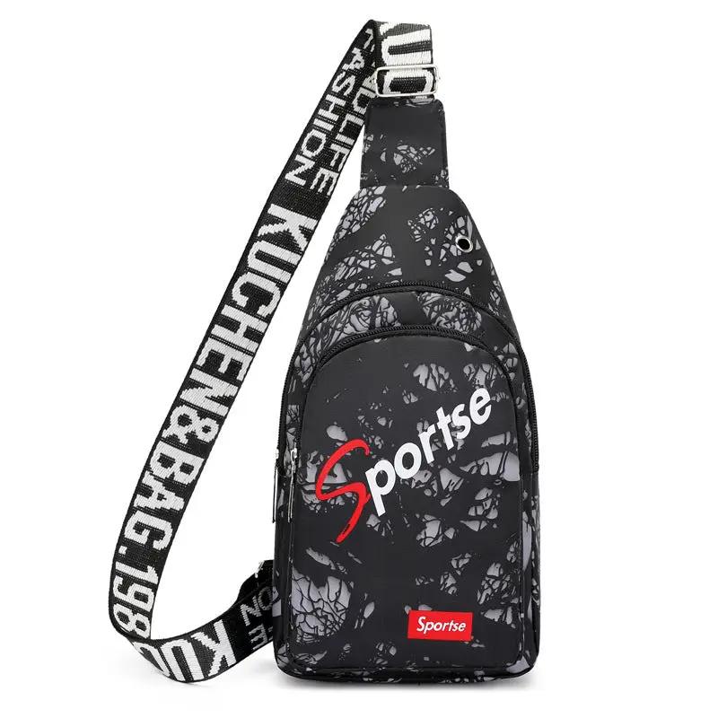 Casual All-match Backpack For Couples Shoulder Crssbody Bag by Dropshipman