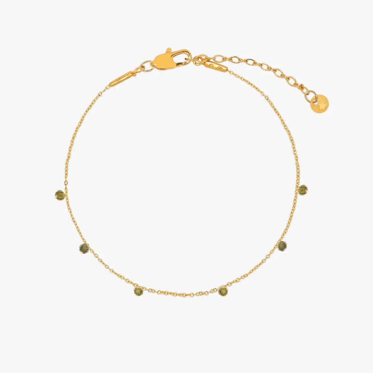 Six berry gemstone bracelet by Nabi London