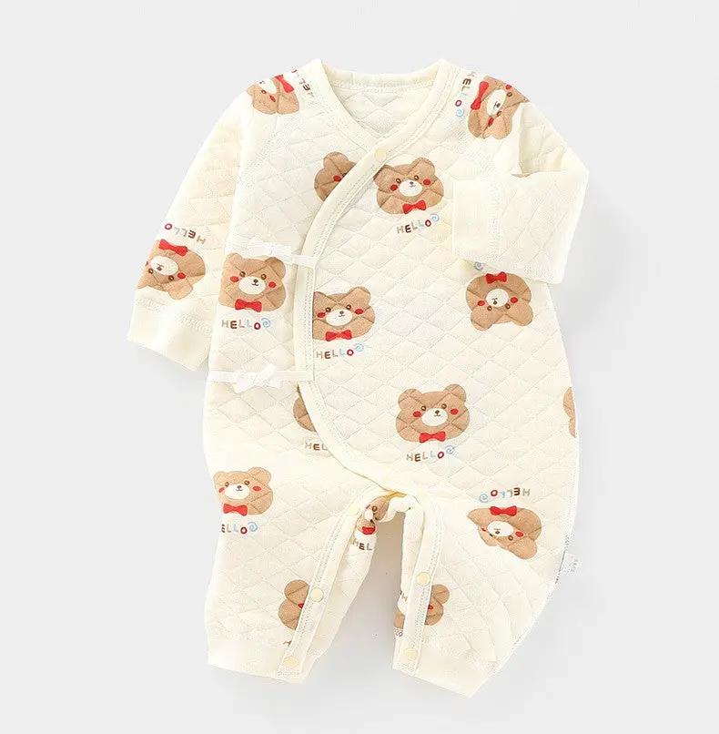 Padded Long Sleeve Baby Onesie by Dropshipman