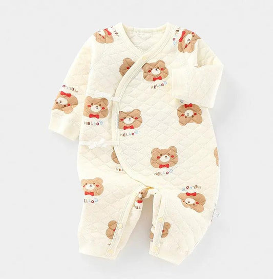 Padded Long Sleeve Baby Onesie by Dropshipman