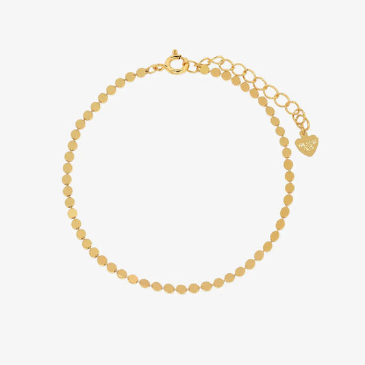 Dot heart bracelet by Nabi London