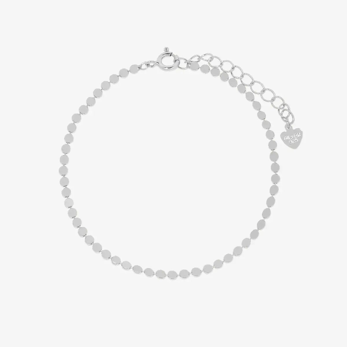 Dot heart bracelet by Nabi London