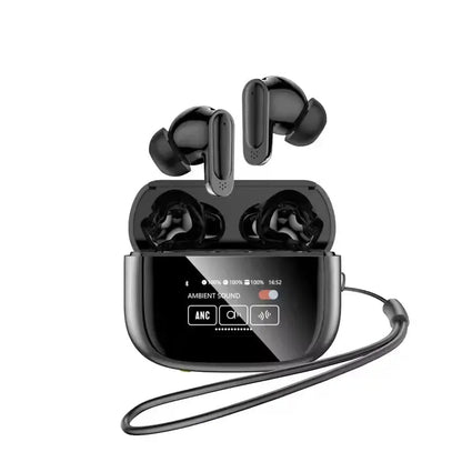 Lenovo V11 TWS Wireless Earphones Touch Screen Digital Display Bluetooth Headset In Ear ANC Noise Reduction Headphone With Mic by All Mart Bristol Ltd