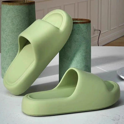 New Indoor Anti Slip Odor Proof Silent Thick Soled Slippers by Dropshipman