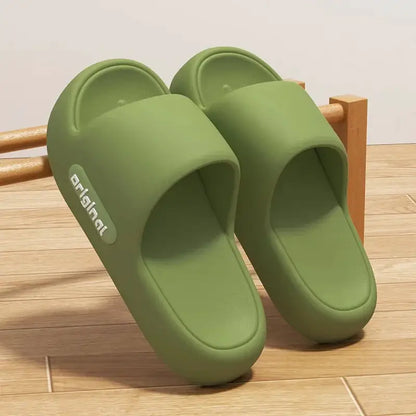 Women Men Slippers Home House Platform Cloud Summer bathroom Slides Indoor Soft Sole Sandals Non Slip Male EVA Thick Flip Flops by All Mart Bristol Ltd