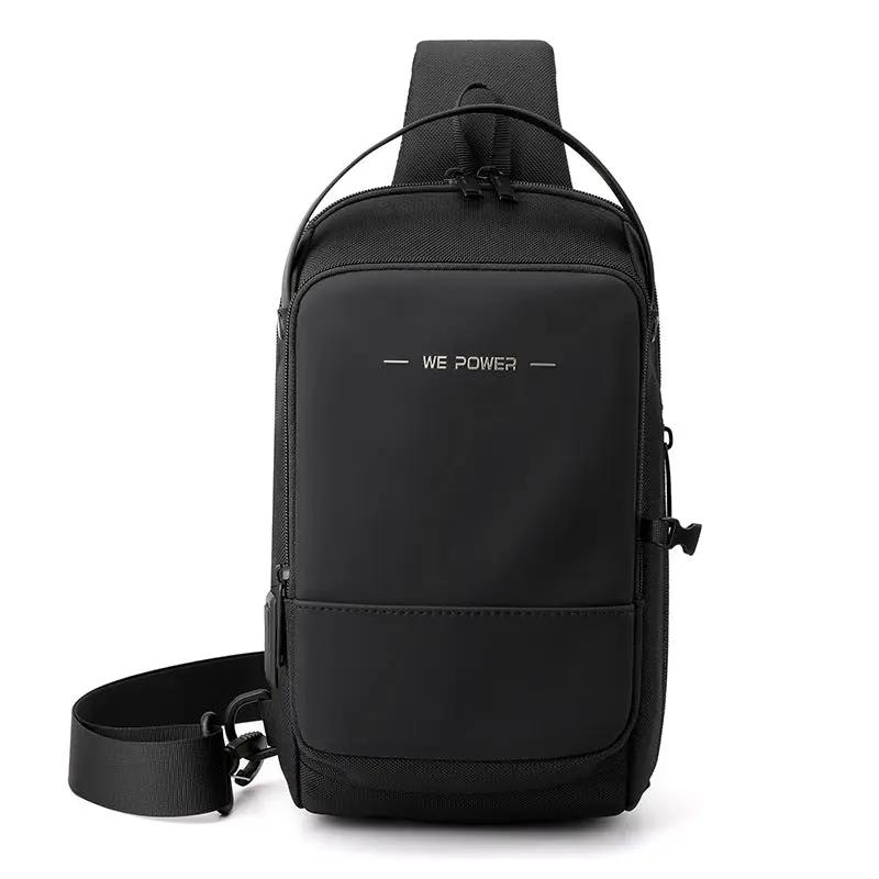 New Functional Men's Chest Bag Outdoor Waterproof Cross-shoulder Bag by Dropshipman