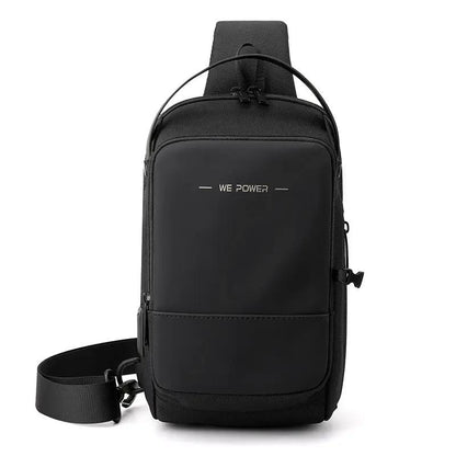 New Functional Men's Chest Bag Outdoor Waterproof Cross-shoulder Bag by Dropshipman