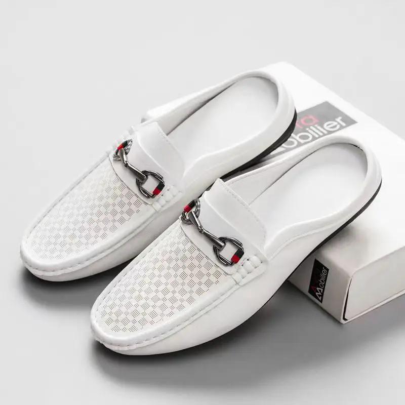 Men's Slip-on Loafer Shoes Large Size Leather Shoes by Dropshipman