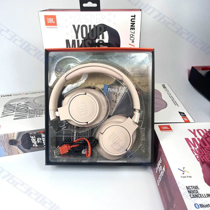 JBL Tune 760NC Wireless Over-Ear Headphones Foldable Active Noise Cancellation Sports Headset for Music And Travel by All Mart Bristol Ltd