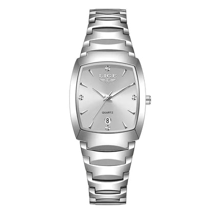 LIGE 2026 new Women's Watch Business Luxury Ladies clock Fashion quartz Simple Watch for Women Gift Women's wristwatch reloj+BOX by All Mart Bristol Ltd