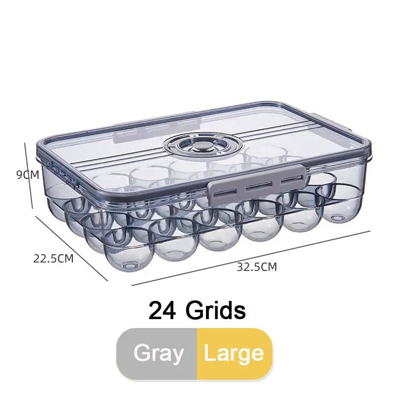 PET Kitchen Organizer Sealed Storage Box With Lid by Dropshipman