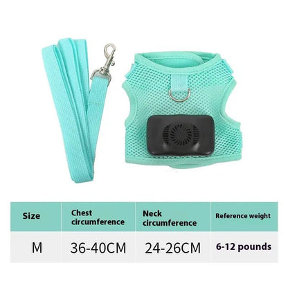 Pets Dog Vest Chest Strap Harness Air Conditioner Cooling And Breathable With Air Conditioner Pet Products by Dropshipman