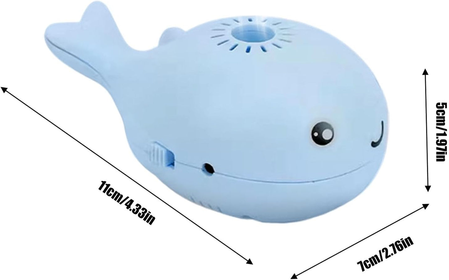 Interactive Whale Floating Toy for Cats - Motion Activated, Battery Operated Fun for All Breeds!