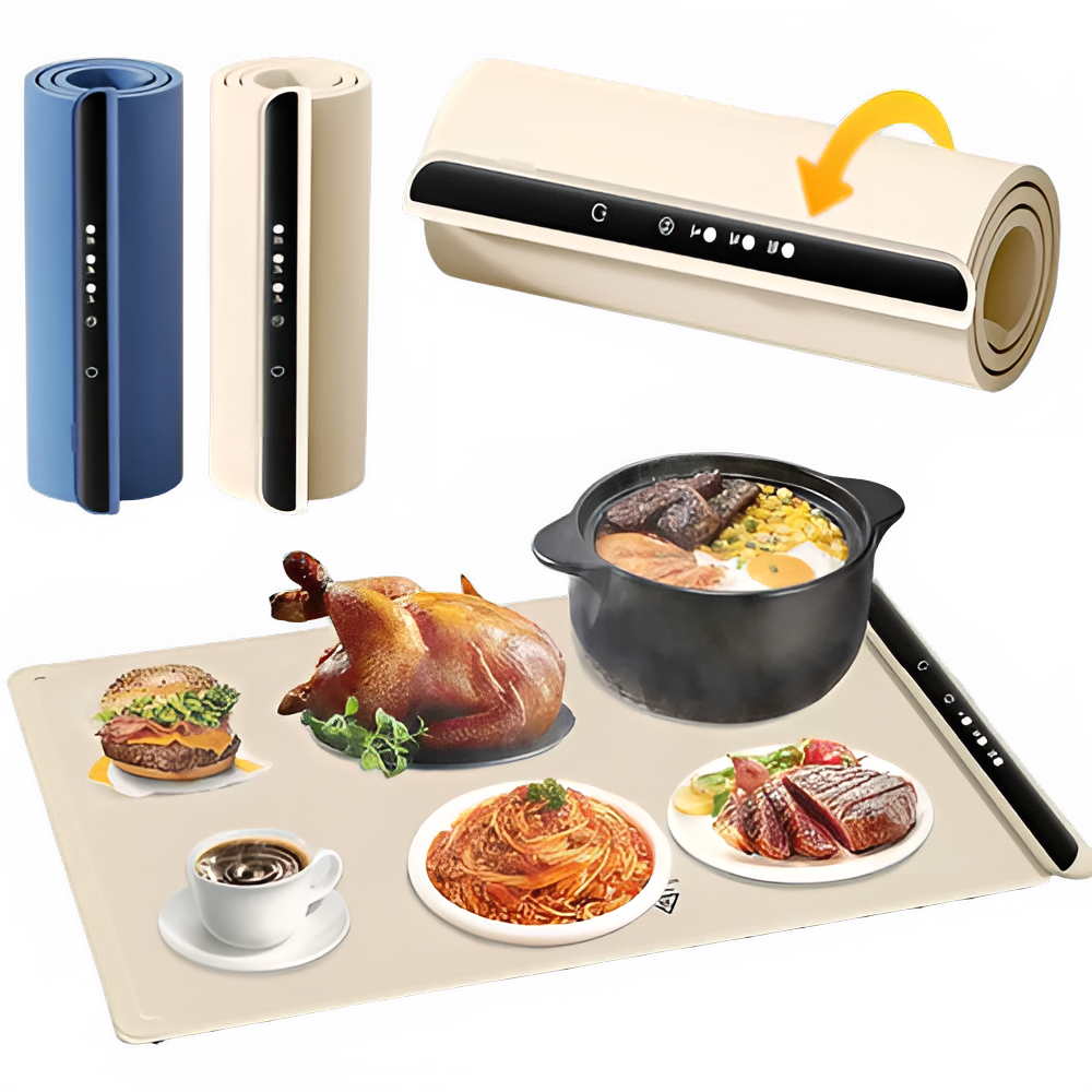Foldable Electric Food Warming Tray for Kitchen Buffets by All Mart Bristol Ltd