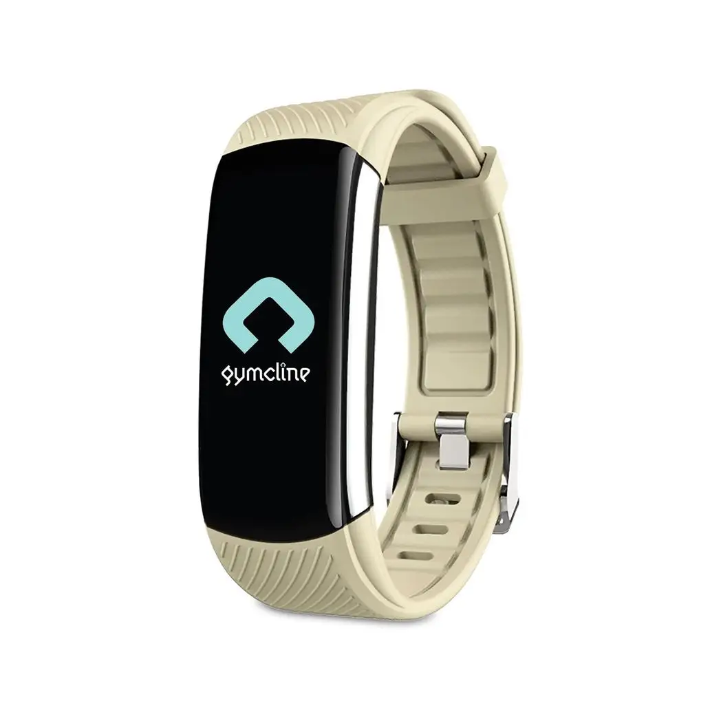 Gymcline Vesper Fitness Tracker with Body Temperature Monitoring, Cream by Gymcline