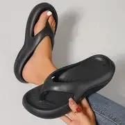 Women's Thick-soled Flip-flops Non-slip Non-stinky Slippers by Dropshipman