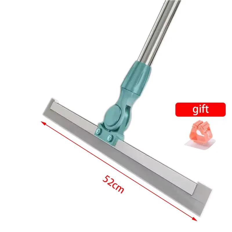 Toilet Bathroom Toilet Wiper Magic Broom Sweeping Silicone Artifact Ground Scraping Floor Cleaning Household Mop by All Mart Bristol Ltd