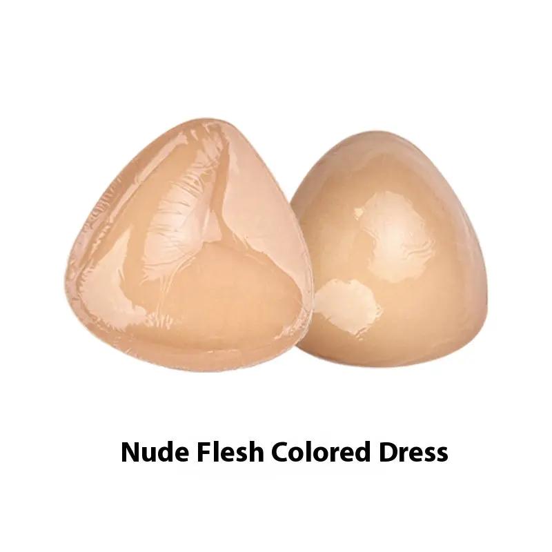 Double Sided Adhesive Sticky Bra Inserts Push Up Thick Sponge Breast Lift Pads Women Swimsuit Bikini Cup Enhancer by Dropshipman