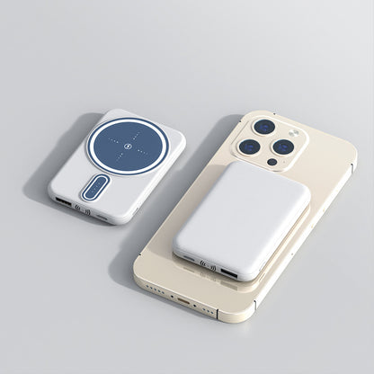 Magnetic Suction Charging Bank Wireless Charging Bank Mobile Power Supply by Dropshipman