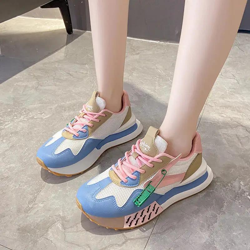 Daddy Breathable Summer Genuine Leather Thick Bottom Women'S Clothing Argan Sneaker by All Mart Bristol Ltd