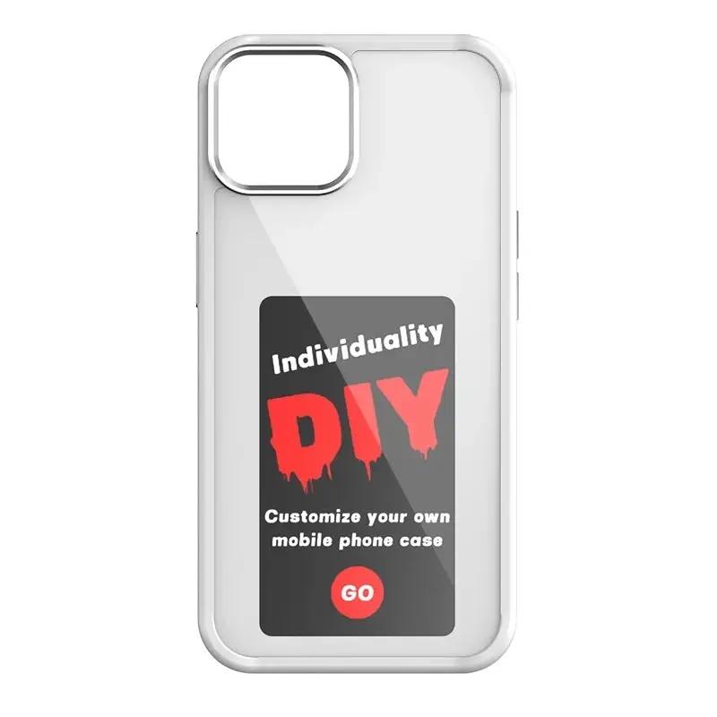 E-ink Screen Phone Case Unlimited Screen Projection Personalized Phone Cover Battery Free New Designer Luxury Phone Case by Dropshipman