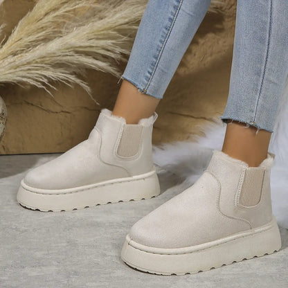 Thickened Snug-fitting Thermal Bread Cotton Boots by Dropshipman