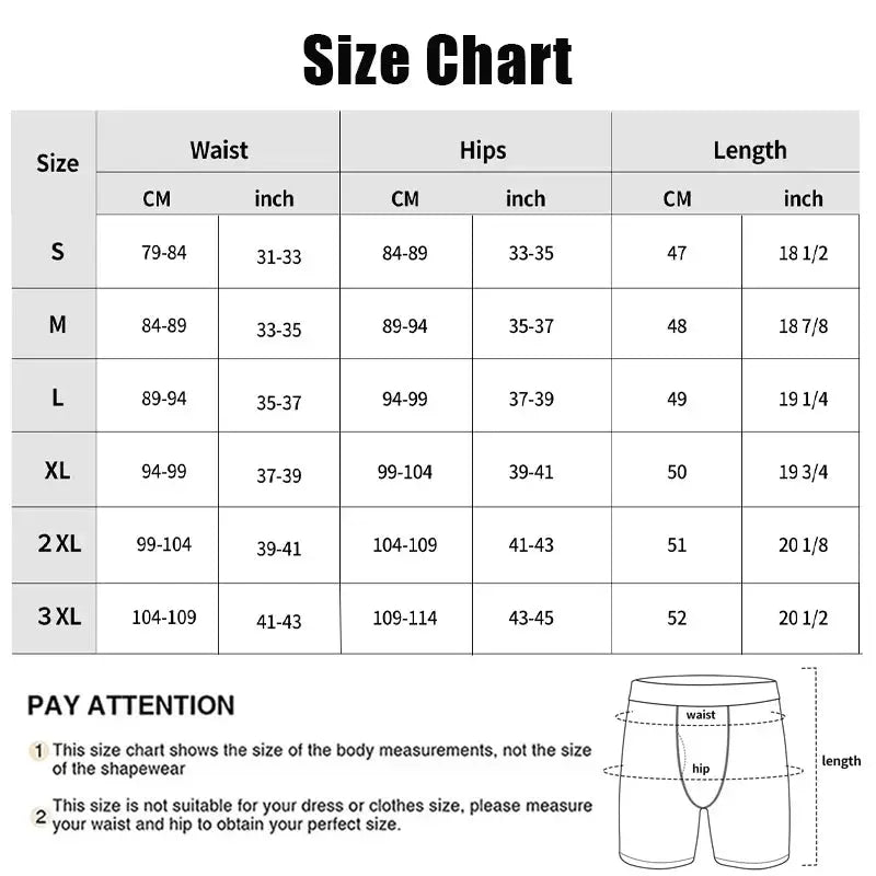 Men Slimming Brief High Waist Breathable 3D Pouch Underwear Tummy Control Boxer Belly Flat Shapewear Pant Compression Shorts by All Mart Bristol Ltd