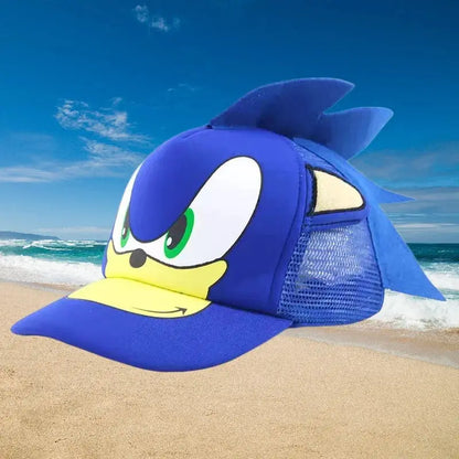 Children Hat Size Adjustable Cute Anime Supersonic Cartoon 3-7 Years Boys Girls Sun Hat Baseball Hat 52-54CM Charming Casual Hat by All Mart Bristol Ltd