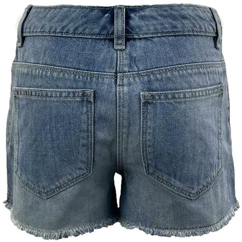 Girls Distressed Ripped Denim Shorts by Ek Wholesale