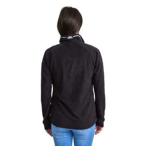 Ladies Trespass Skylar Half Zip Top Fleece Jumper by Trespass